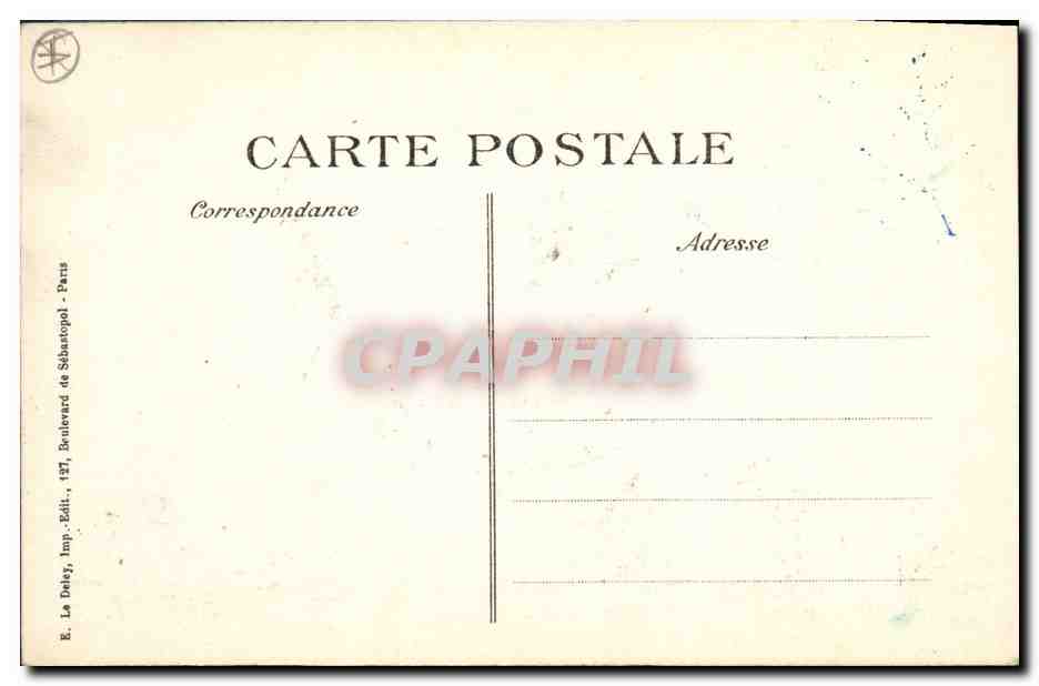 Le Bourget — Le Caveau — Monument où sont déposés les restes des Soldats morts en 1870-71 — Verso