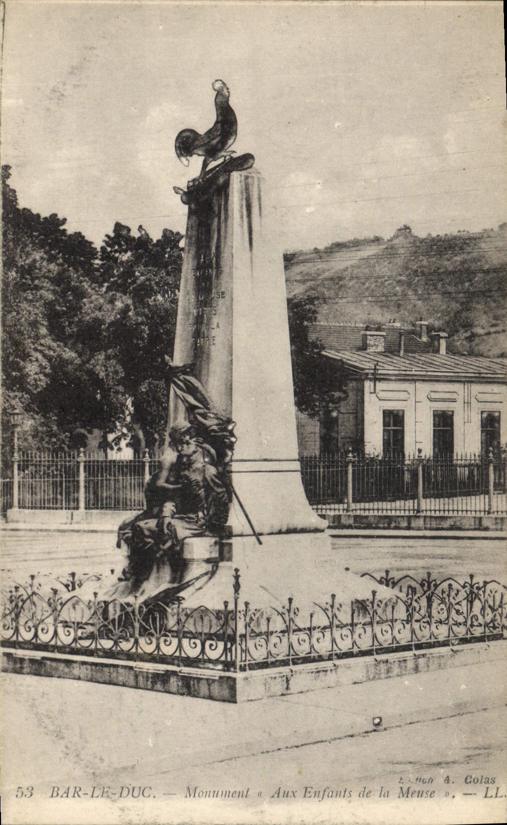 Bar-le-Duc — Monument « Aux Enfants de la Meuse » — A. Colas, n° 53