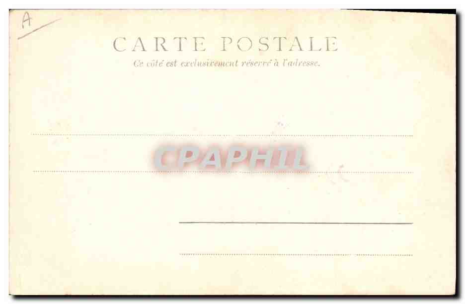 CPA Bateau de Guerre Amiral Baudin — Verso