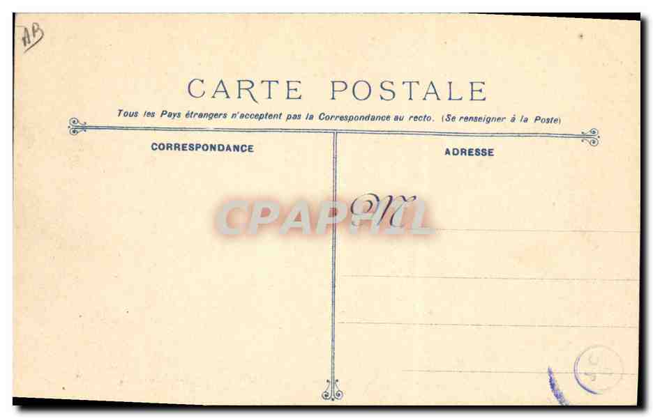 Algésiras, Vaissseau École des Mécaniciens-Torpilleurs — Incendie du 26 Novembre 1906 — 3 victimes — Reverso