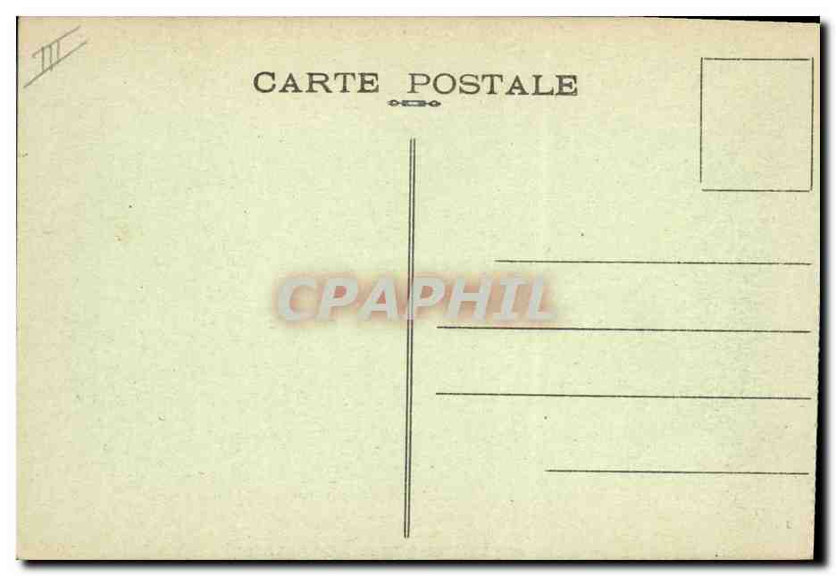 CPA Bateau de Guerre Batiments Ecoles Armorique et Montcalm — Verso
