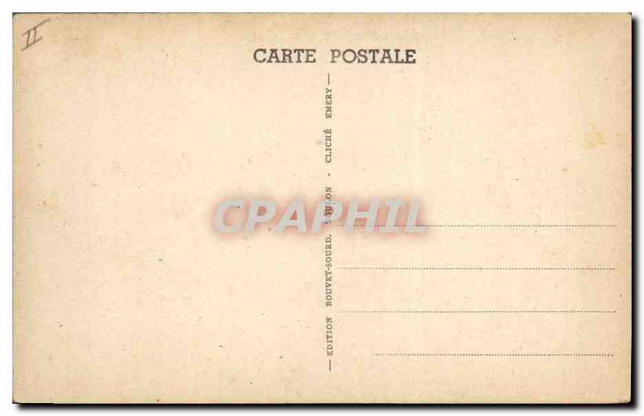 CPA Bateau de Guerre Algerie Croiseur — Verso