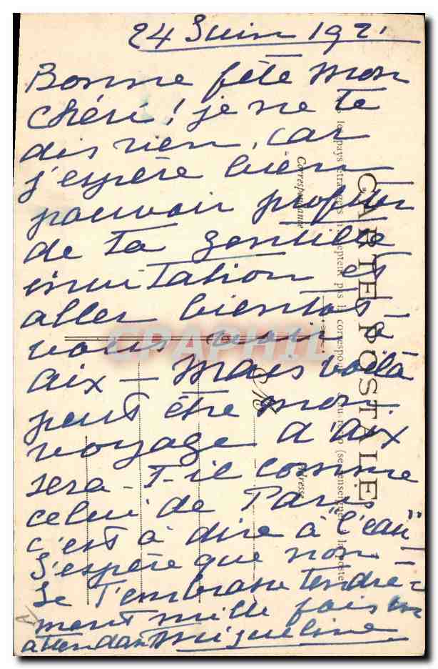 Marine Militaire Française "ARC" Contre-torpilleur — 331 — éditeur non visible — Verso