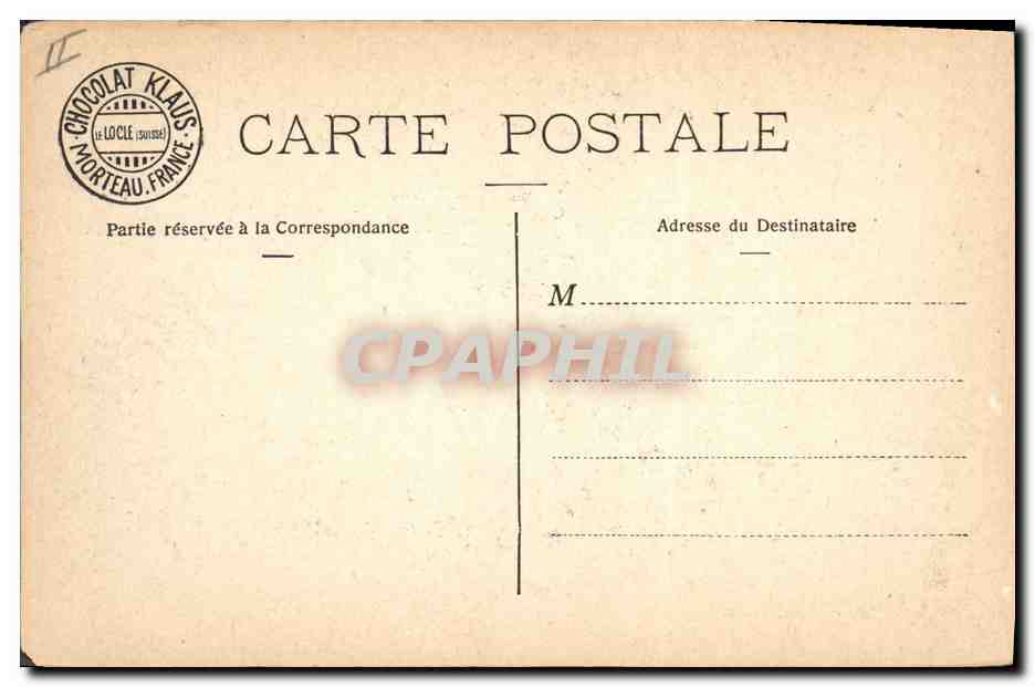 CPA Bateau de Guerre L'Amiral Duperre Cuirasse d'escadre  — Verso