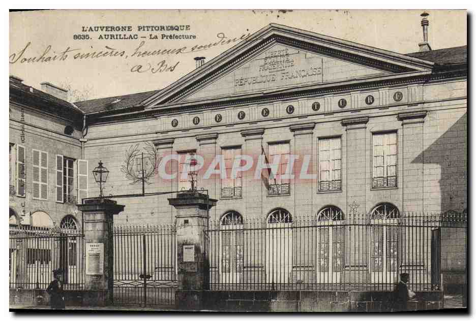 Aurillac — La Préfecture — L'Auvergne pittoresque
