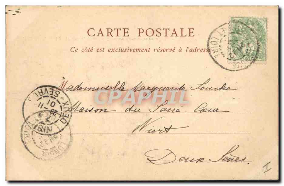 CPA Prefecture Arcades romanes decouvertes en 1836 Angers — Verso