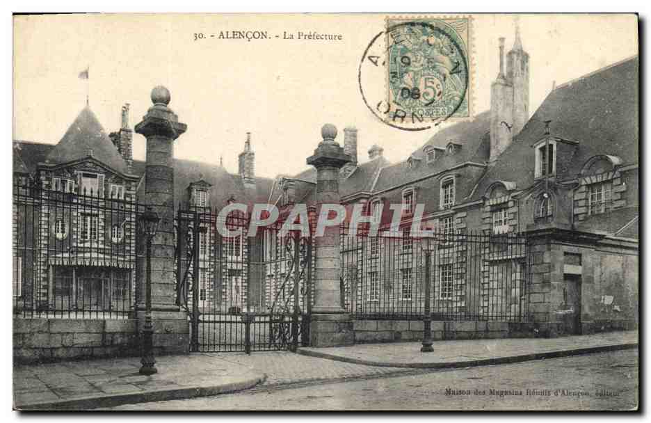 CPA Prefecture Alencon