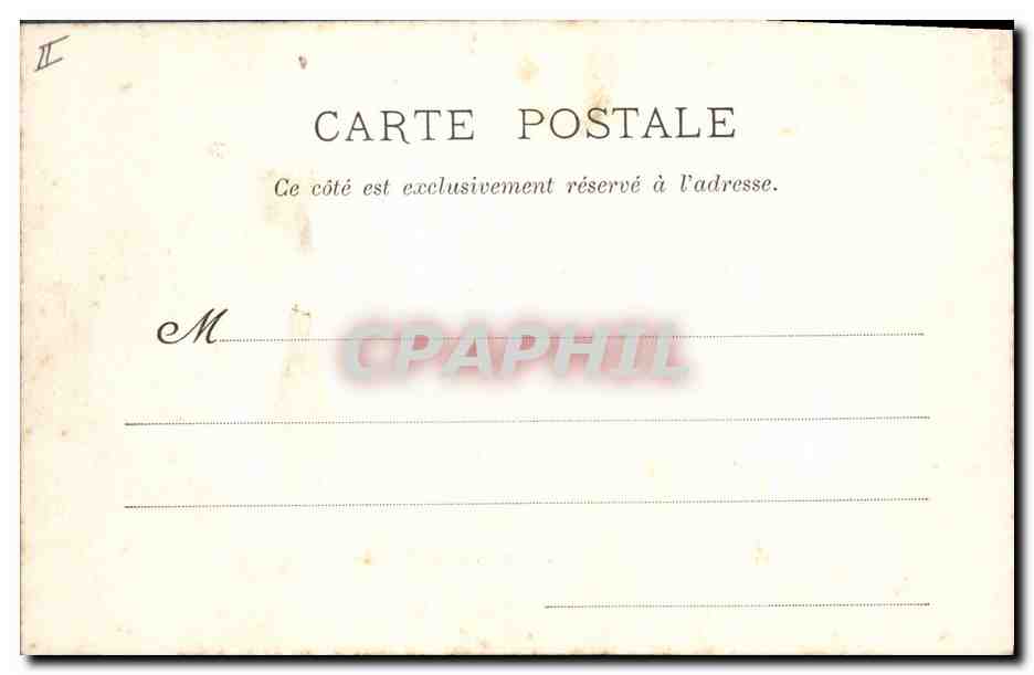 CPA Prefecture Agen — Rückseite