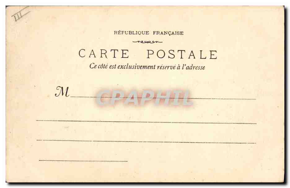 Avignon - La Préfecture — rue Thauranneau — Phototypie K. Lacour, 19, rue Thauranneau — Verso