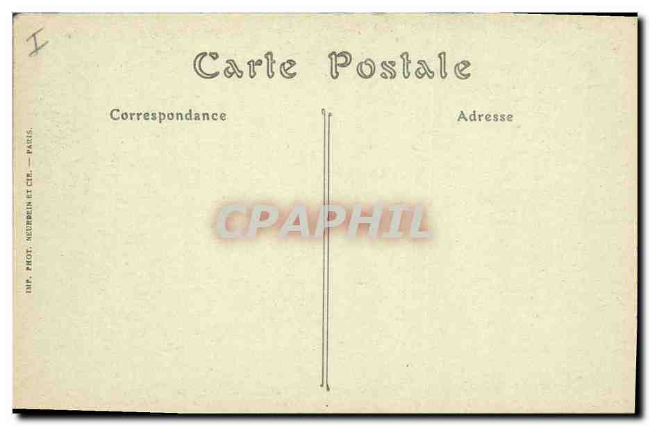 CPA Prefecture romanes Angers — Rückseite