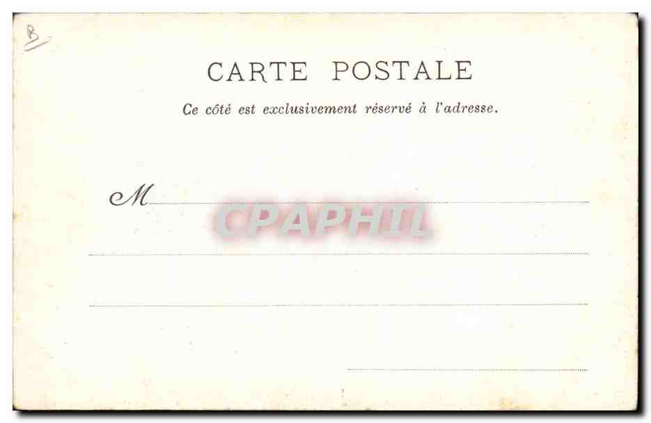 CPA Folklore Plougastel Daoulas  — Verso