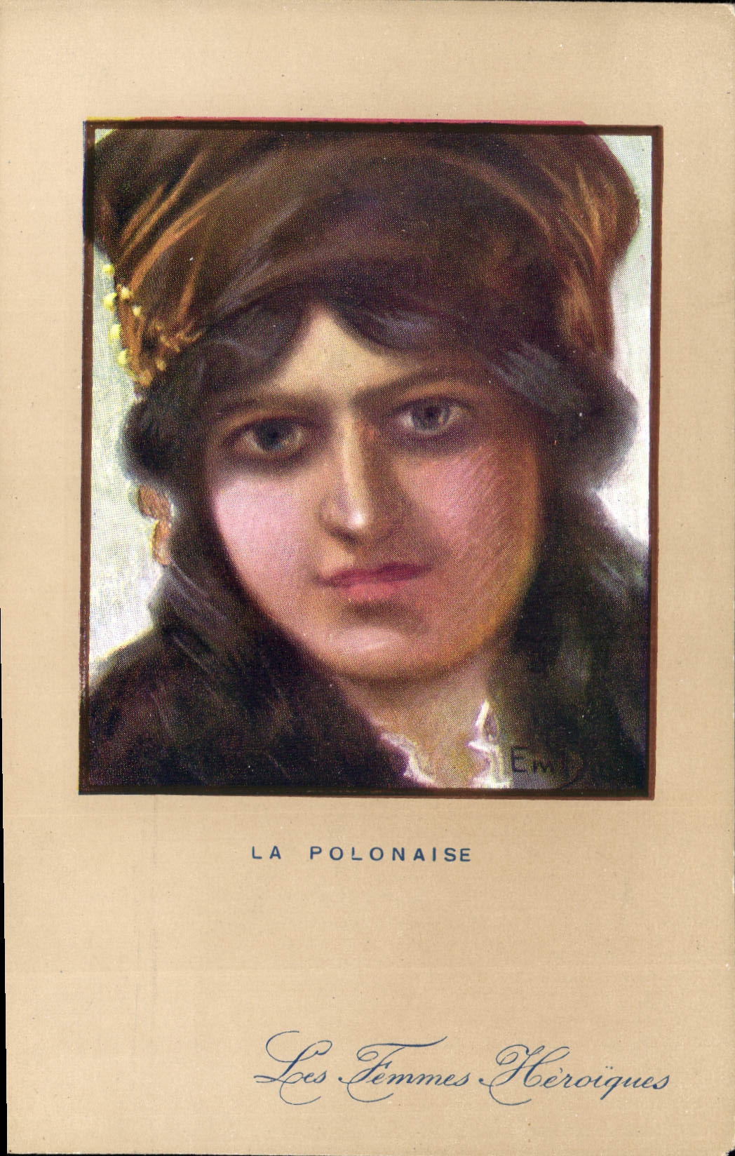 CPA Fantaisie Illustrateur Dupuis La polonaise Poland Polska Pologne