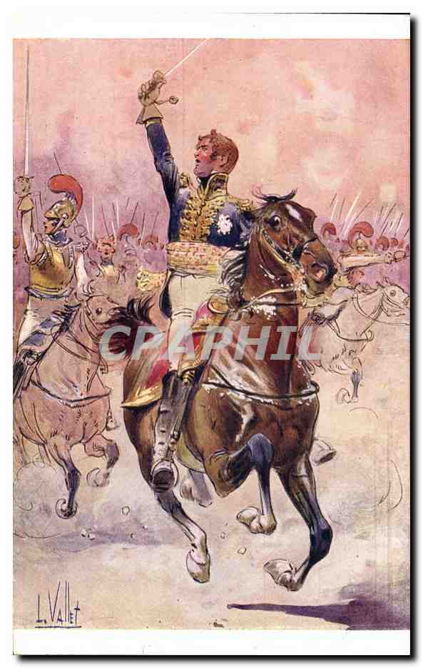 CPA Fantaisie Illustrateur Vallet Ney Lorrain Militaria