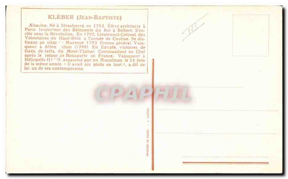 CPA Fantaisie Illustrateur Vallet Kleber Militaria — Rückseite