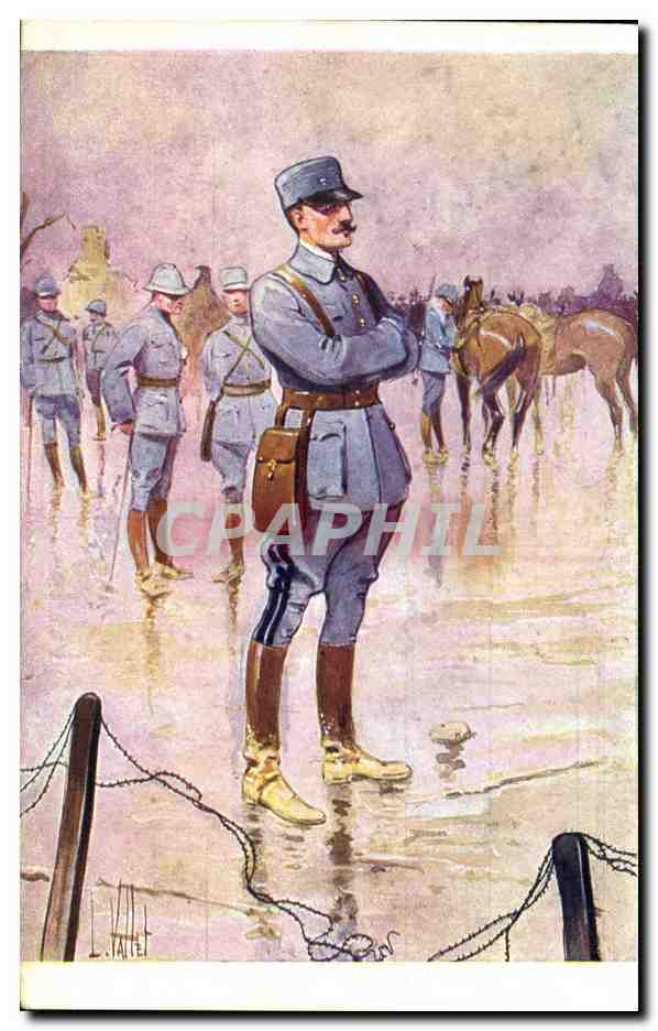 CPA Fantaisie Illustrateur Vallet Micheler Militaria