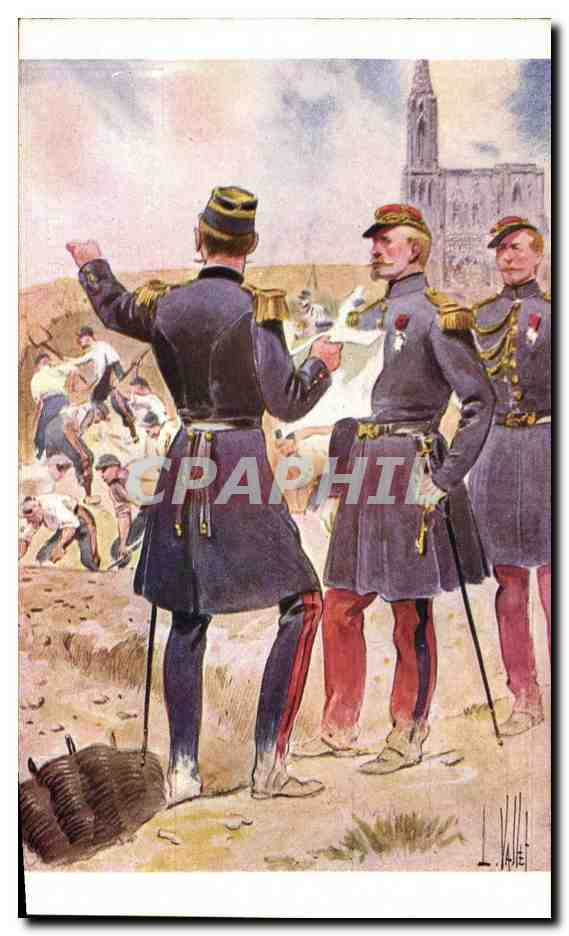 CPA Fantaisie Illustrateur Vallet Uhrich Militaria 