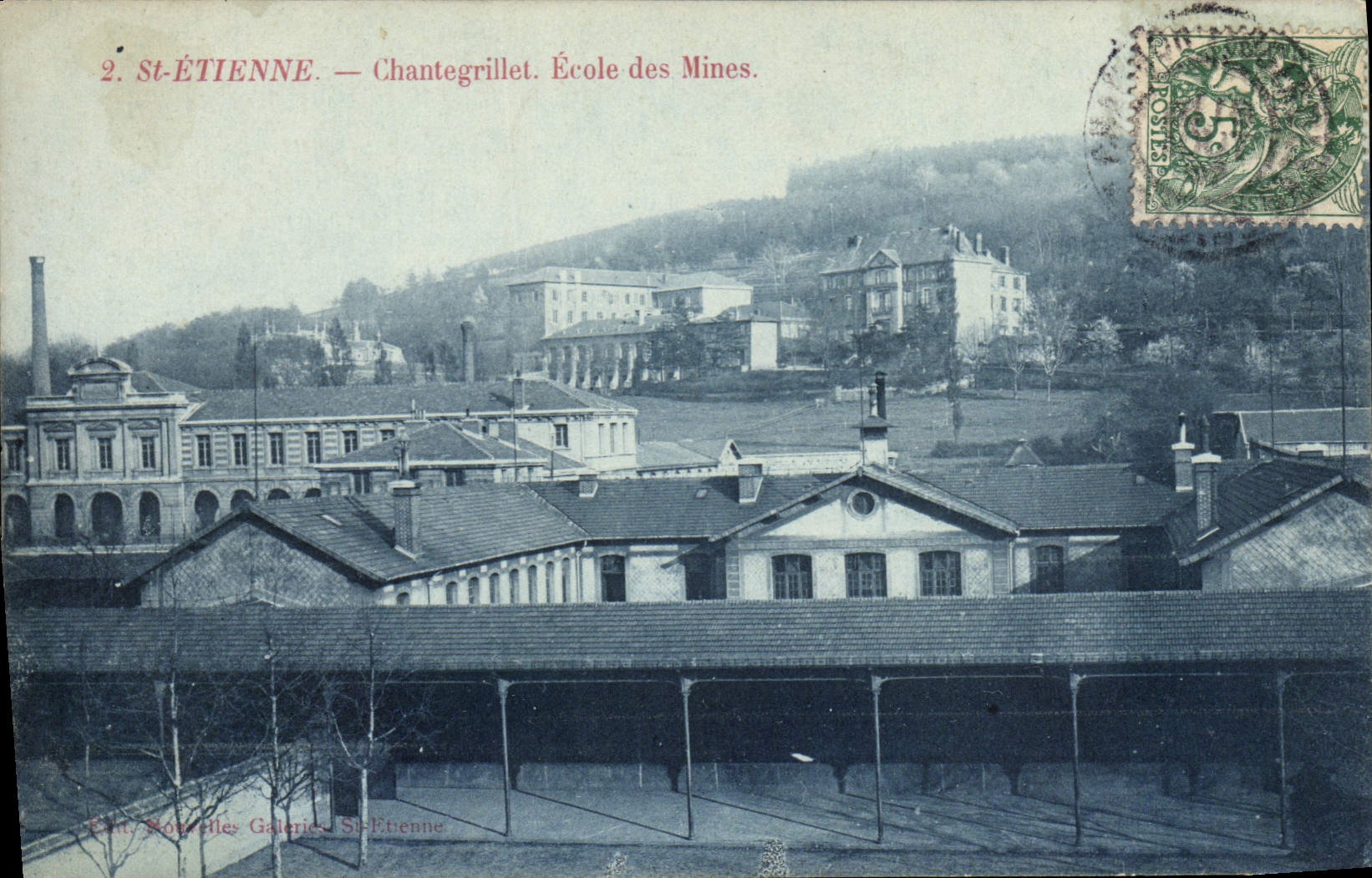 St-ÉTIENNE — Chantegrillet. École des Mines.