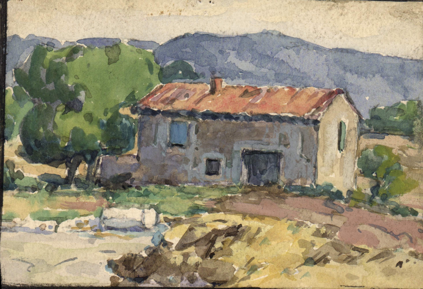 Ferme du Bois — Provence — Carte postale de Gabriel Sauveur Theric