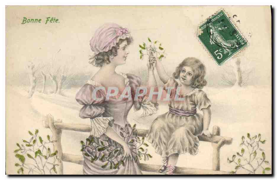 Fête — Bonne Fête — éditeur V.K. Vienne, n° 5015