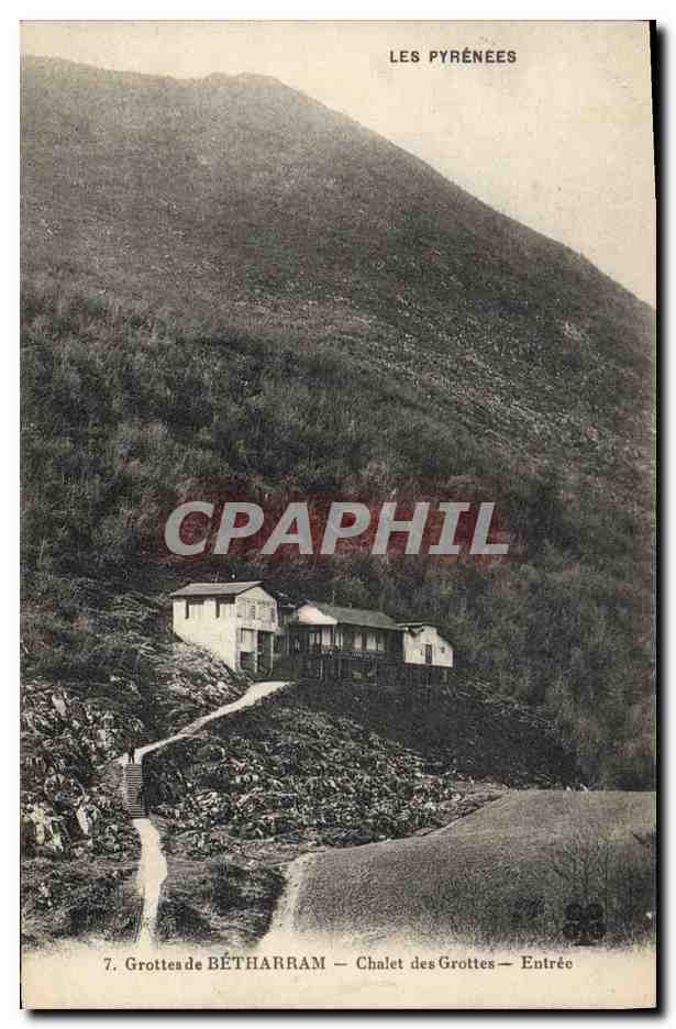 CPA Grotte Grottes de Betharram Chalet des grottes Entree