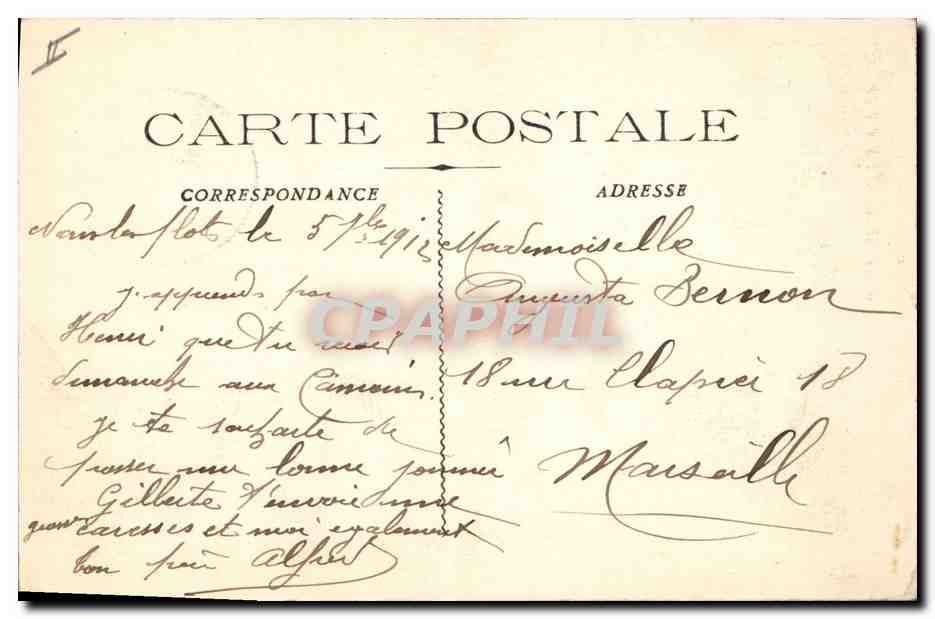 La Sainte-Baume — Entrée de la Grotte aux Œufs — éditeur non identifié, n° 40 — Rückseite