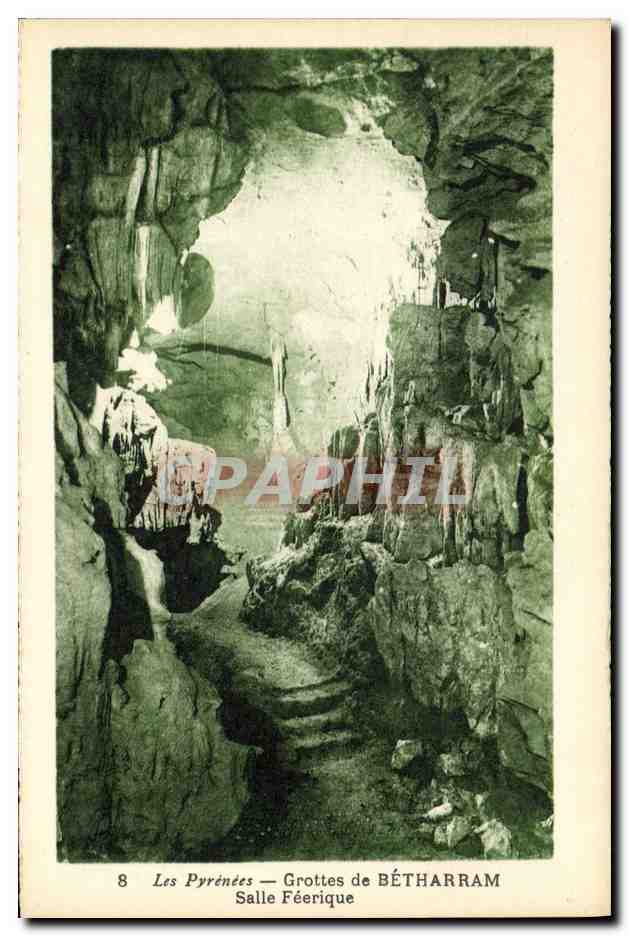 CPA Grotte Grottes de Betharram Salle feerique