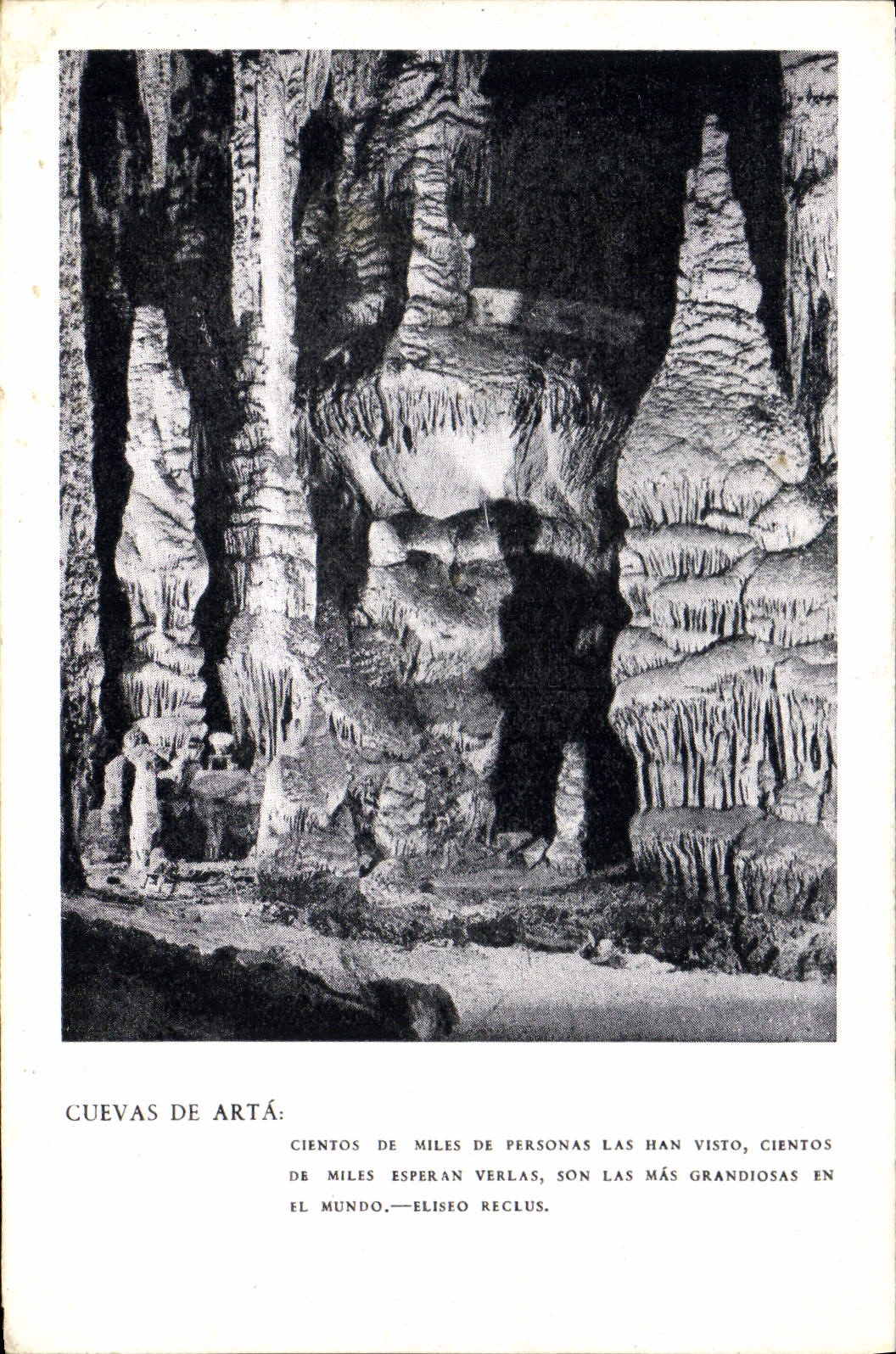 CPA Grotte Grottes Cuevas de Arta
