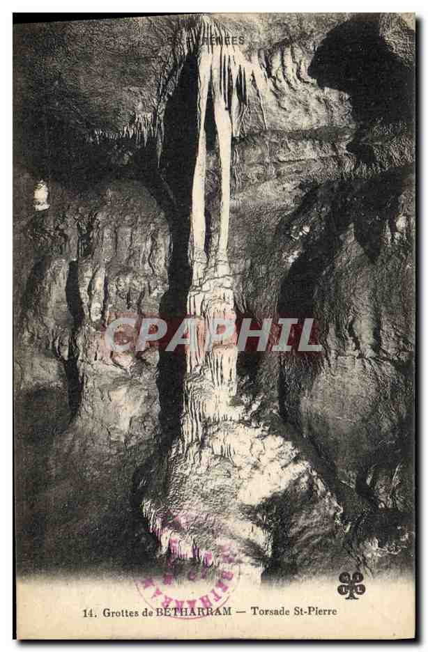 Grottes de Bétharram — Torsade St-Pierre — Éditeur Bétharram, n°14
