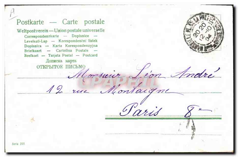 CPA Fantaisie Enfant Pot — Rückseite