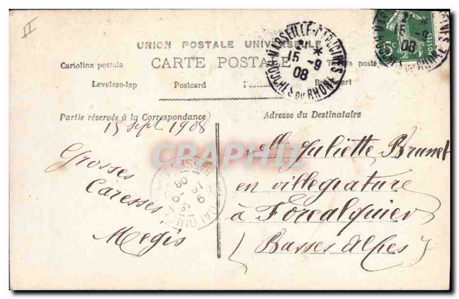 CPA Fantaisie Enfant Pot  — Rückseite