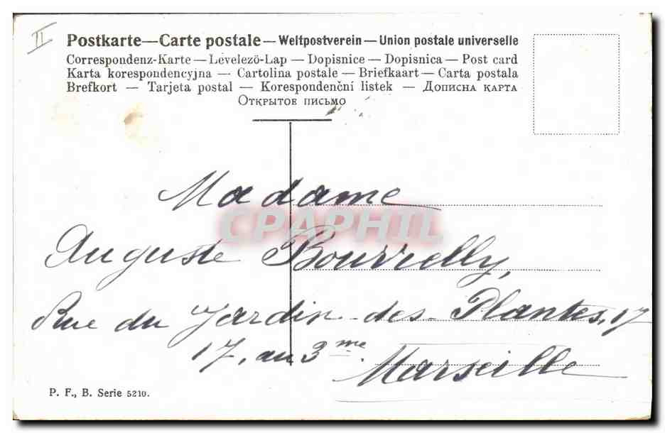 CPA Fantaisie Enfant Pot  — Rückseite