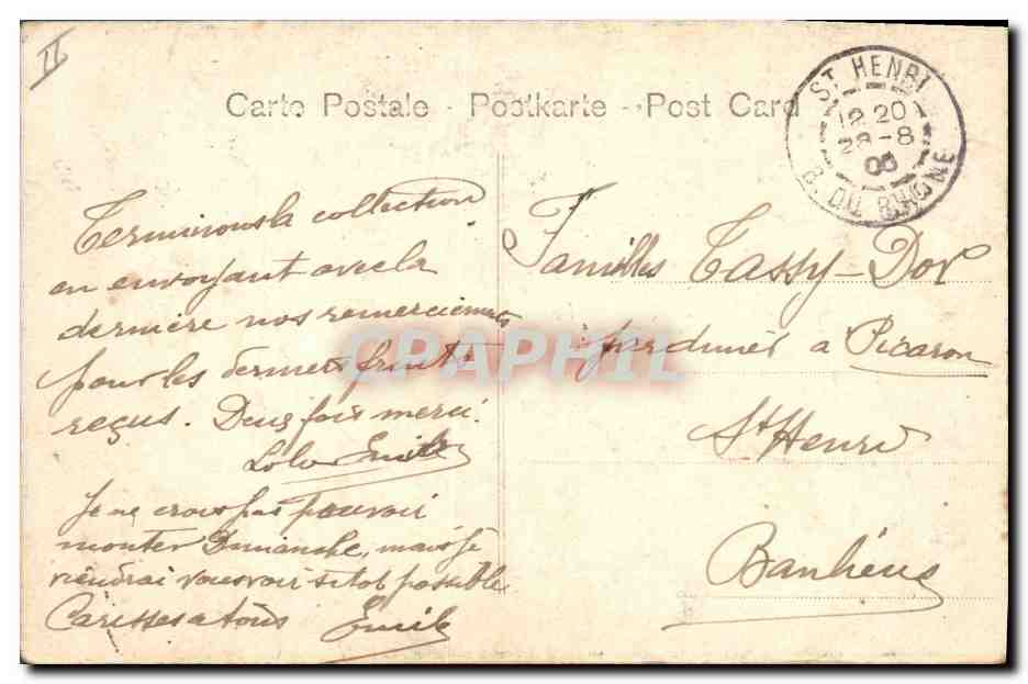 CPA Fantaisie Enfant Pot  — Rückseite