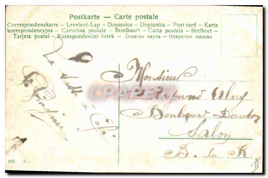 CPA Fantaisie Enfant Pot  — Rückseite