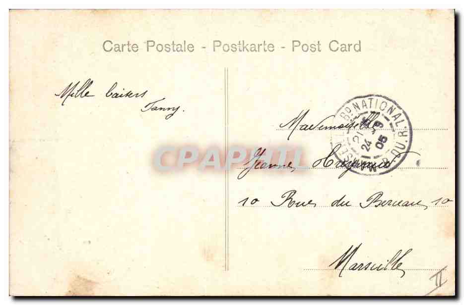 CPA Fantaisie Enfant Pot  — Verso