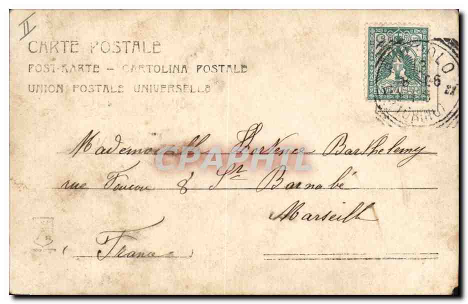 CPA Fantaisie Enfant Pot  — Rückseite