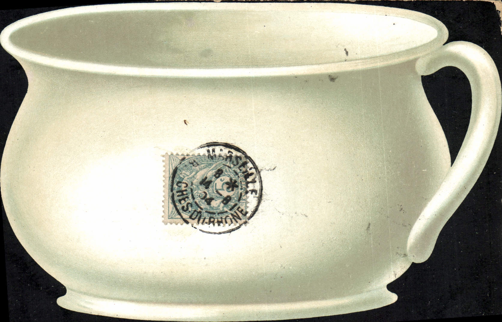 CPA Fantaisie Enfant Pot 