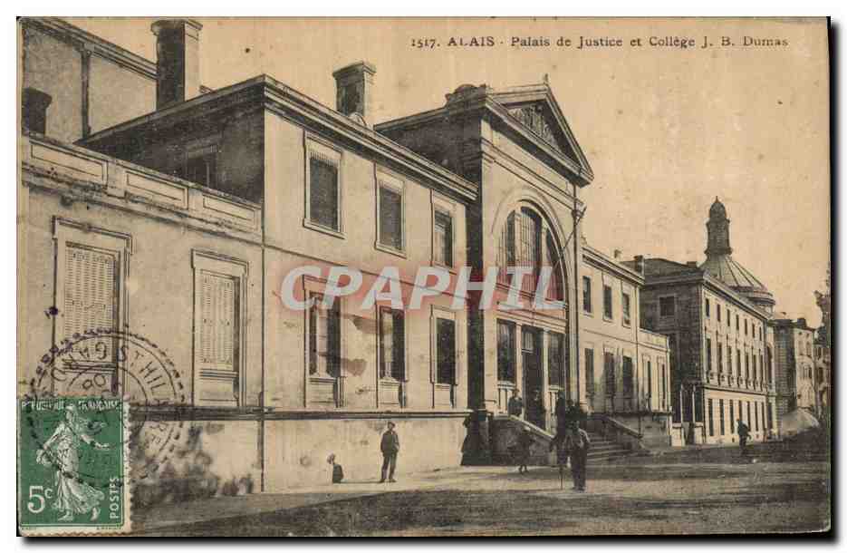 CPA Palais de Justice et college JB Dumas Allais