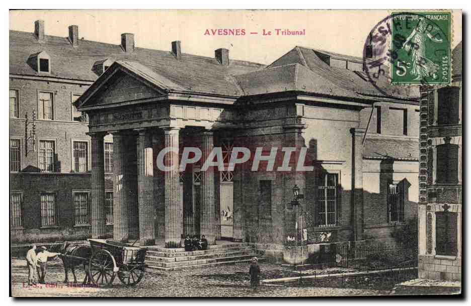 AVESNES — Le Tribunal — E.S.S. édit. Hachette