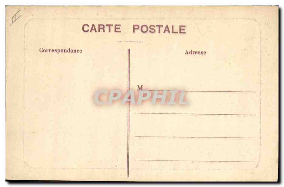 Alais - Tribunal et Lycée J.-B. Dumas — Pesechaud, édit., Alais - Cliché Delmas — Verso