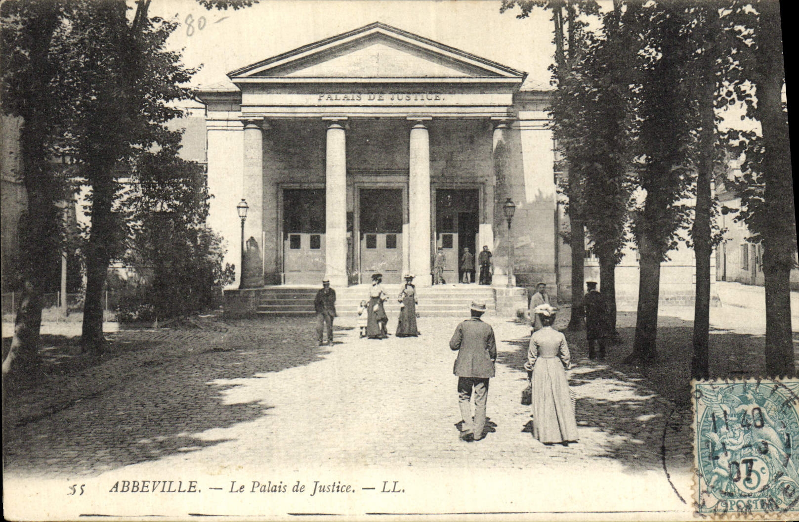 Abbeville — Le Palais de Justice — LL.