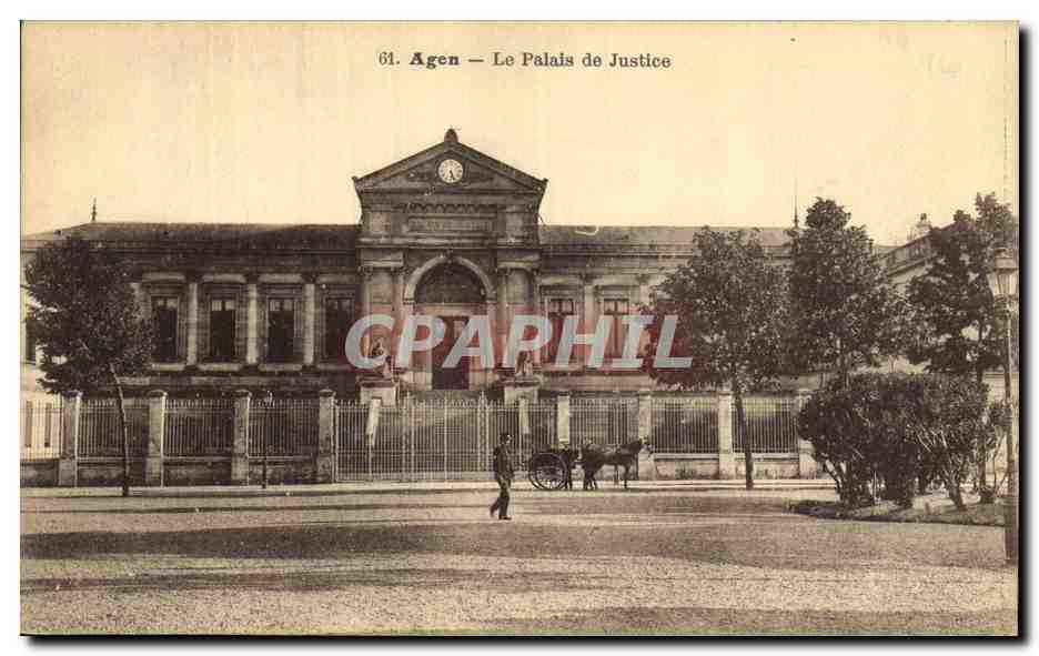 CPA Palais de Justice Agen