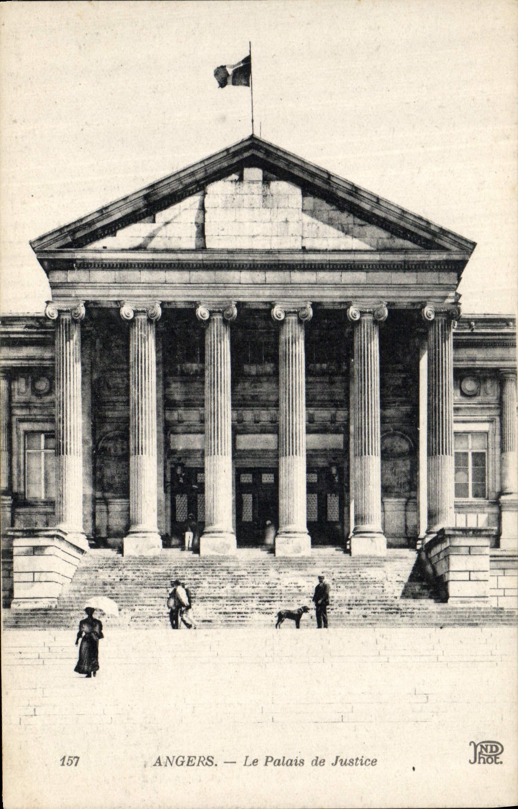 CPA Palais de Justice Angers