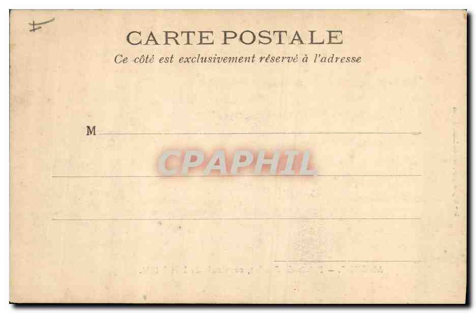CPA Palais de Justice Angers — Verso