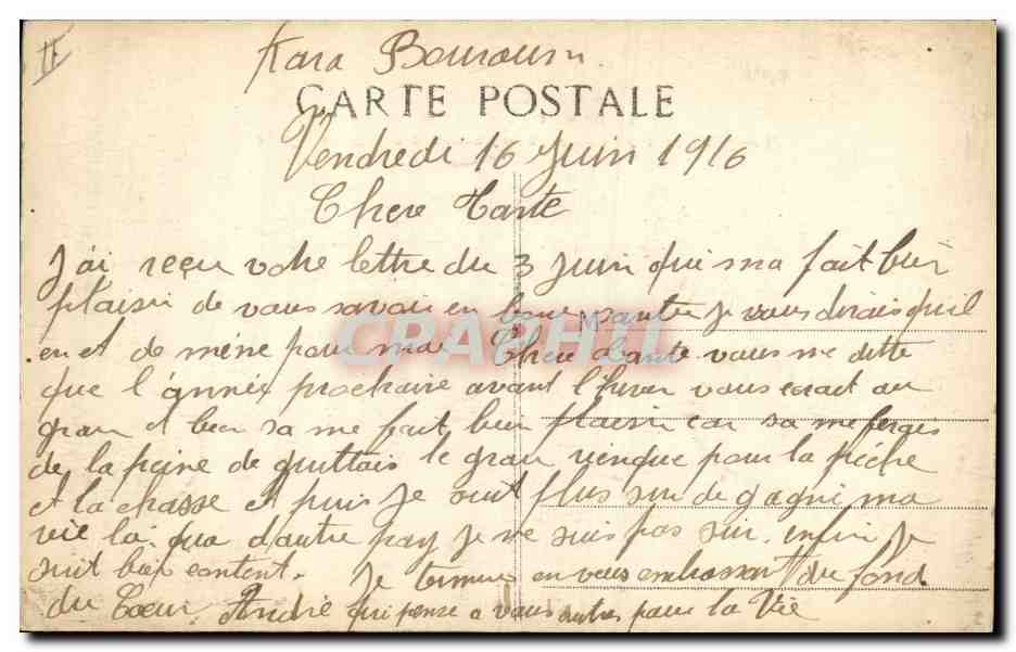 CPA Bateau de Guerre Amiral Charnier Croiseur Cuirasse de 1er rang  — Verso