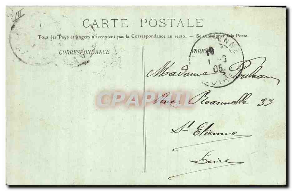 L'Amiral Baudin — Cuirassé à Tonnelles — A. Bougault n°532 — Verso