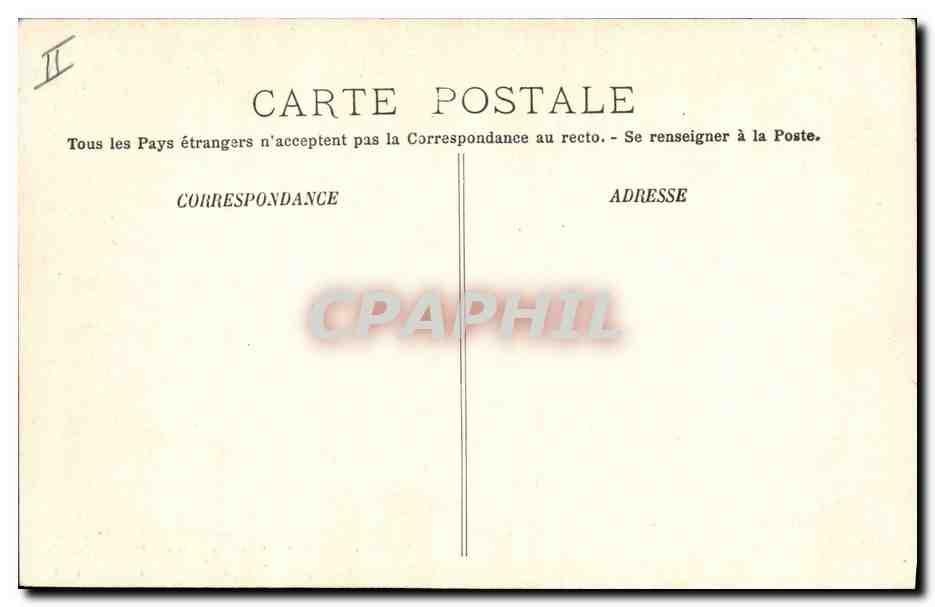 CPA Bateau de Guerre L'Arbalete Contre torpilleur coupant de l'escadre pour porter un pli a l'amiral — Verso