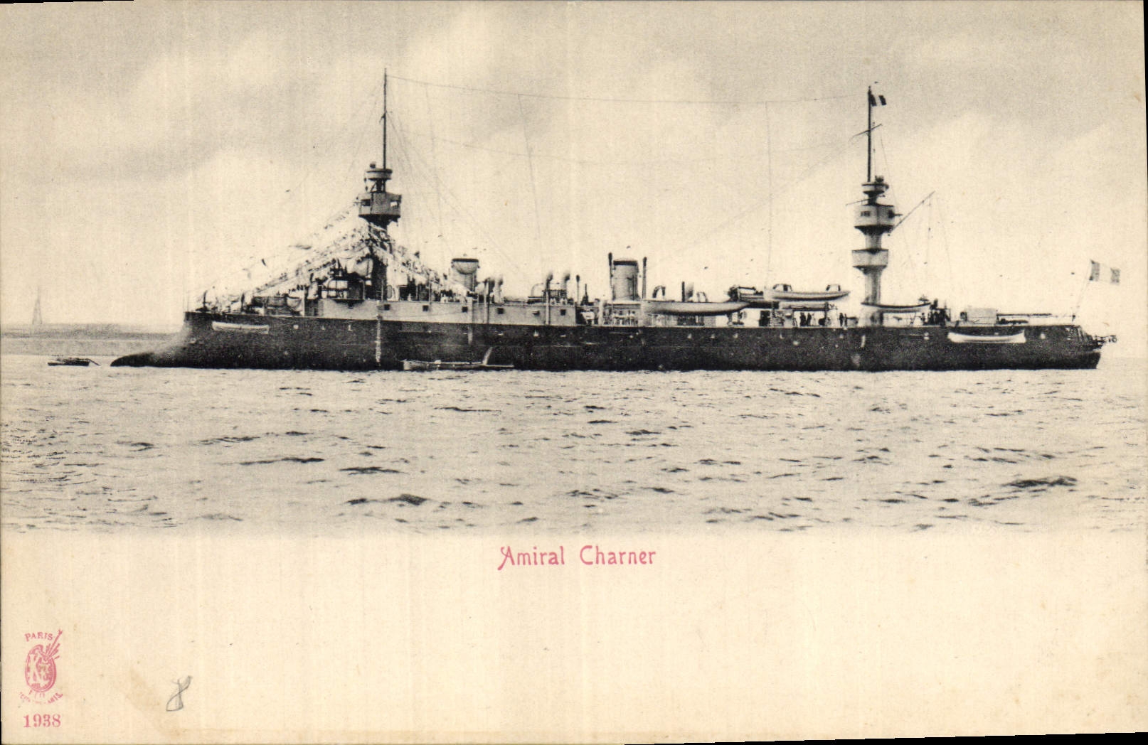 Amiral Charner — Bateau de guerre — Paris, 1938