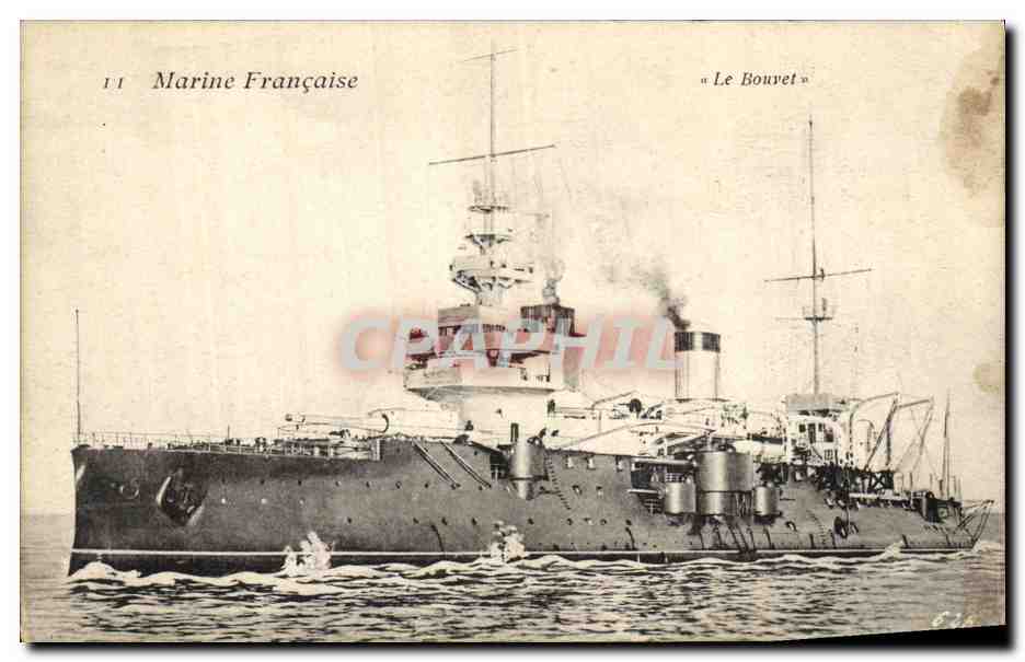 Le Bouvet — Croiseur de la Marine Française — Éditeur non identifié