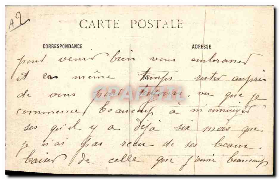 Le Bouvet — Croiseur de la Marine Française — Éditeur non identifié — Verso