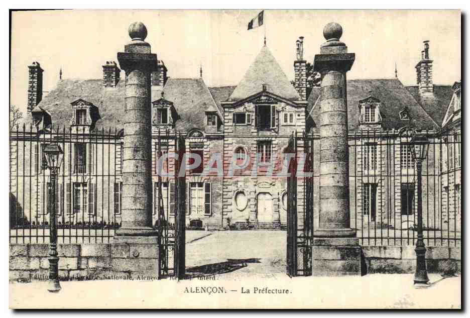 CPA Prefecture Alencon